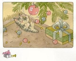 ¡¡MIS GATOS EN NAVIDAD!!