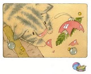 ¡¡MIS GATOS EN NAVIDAD!!