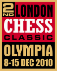 Derrota  de Carlsen II Clásico Ajedrez Londres 2010 R1