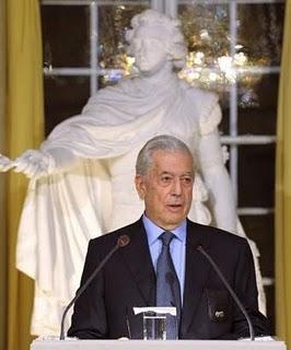 Vargas Llosa en Estocolmo