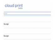 Google Cloud Print, impresoras nube