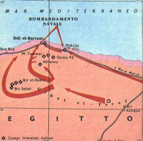 Operación Compass: Contraataque británico en Egipto - 09/12/1940.