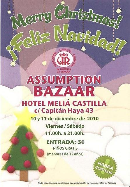 Bazar solidario: Assumption Bazaar