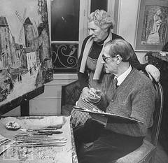 Maurice Utrillo y su esposa Lucie. La milagrosa boda de Maurice Utrillo.