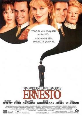 Recomendación de la semana: La importancia de llamarse Ernesto (Oliver Parker, 2002)
