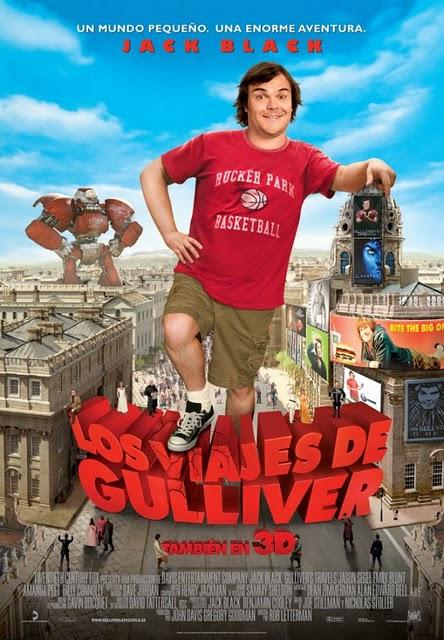 Póster y nuevo trailer de 'Los Viajes de Gulliver'