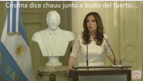 Chauuu Cristina Kirchner