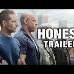 Un rato de risas con el Honest Trailer de FAST & FURIOUS 7