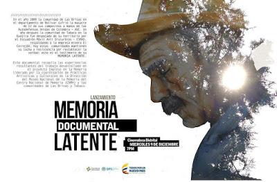 Lanzamiento del documental Memoria Latente