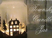 COST DIY: portavelas navideños hechos tarros cristal