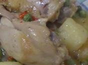 Pollo papas patatas cacerola