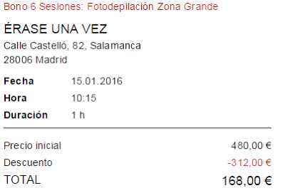 Chollo en BLISSBOOKER; 65% de descuento. Chollo en BLISSBOOKER; 65% de descuento.