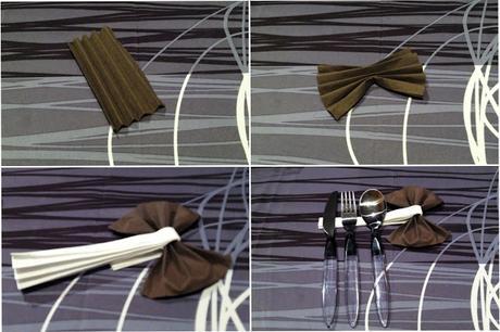 DECORA LA MESA - FORMAS CON DOS SERVILLETAS