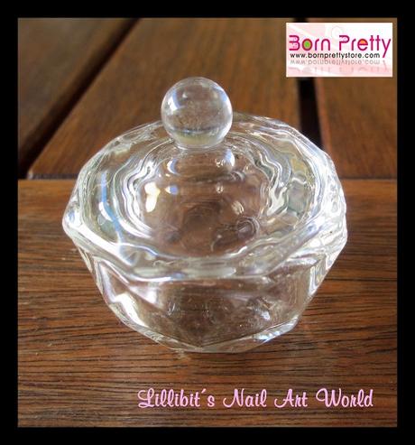 Tarrito de cristal para Nail Art de Born Pretty Store ¡Me encanta!