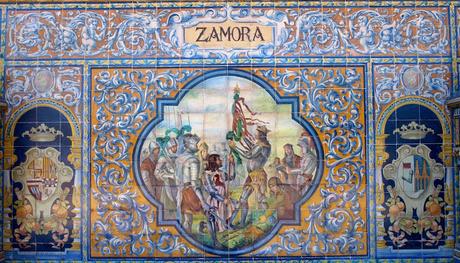 Los bancos de la Plaza de España (55): Zamora.