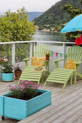 Areas de Descanso en el Estilo Rustico