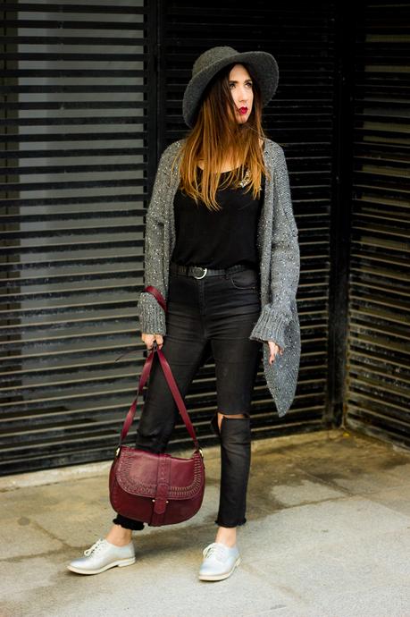 casual and cozy streetstyle