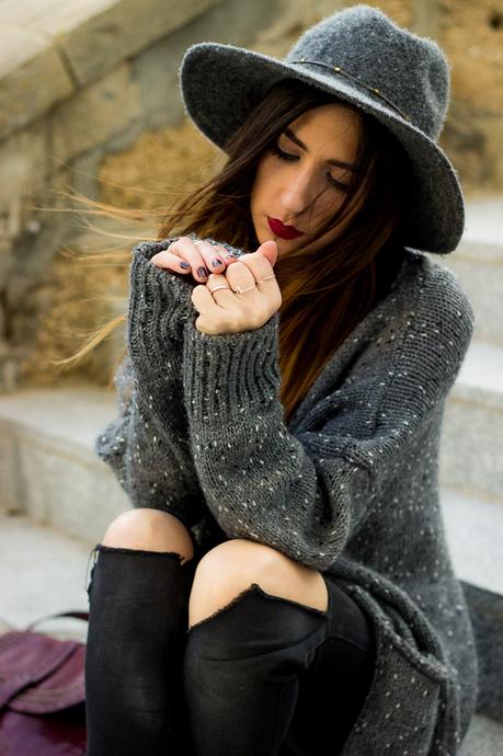 maxi cardigan