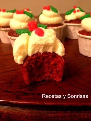 MINI CUPCAKES DE RED VELVET