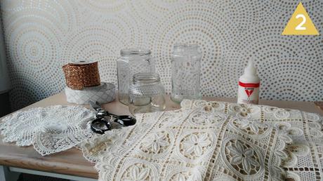 DIY: FAROLILLOS NAVIDEÑOS SHABBY CHIC