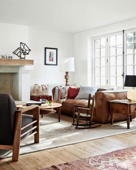 Dormitorio con dosel de vigas