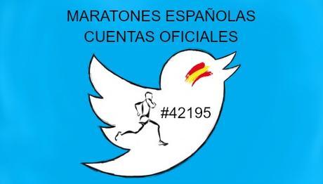 Las cuentas de Twitter de las Maratones Españolas