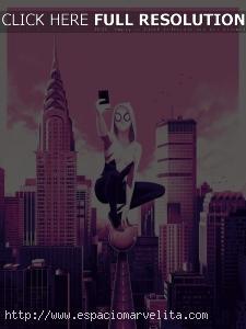 Póster Mondo de Spider-Gwen