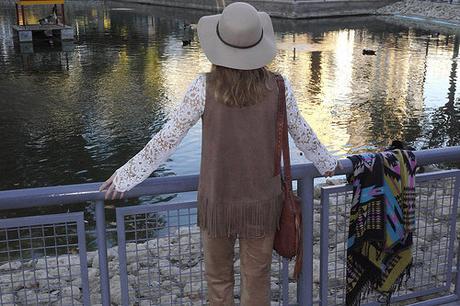 Boho / hippie de los 70: pantalón campana, ante y muchos flecos!!