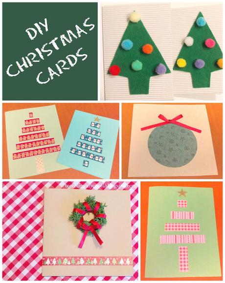 DIY CHRISTMAS CARD - TARJETAS NAVIDEÑAS