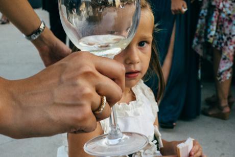 Detalle de una niña