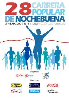 CARRERA POPULAR NOCHEBUENA DE GIJON y SAN SILVESTRE GIJON
