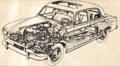 Peugeot 403 nacido en 1955