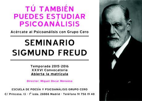 Agenda Grupo Cero. Madrid. Cultural. Pintura. Cine. Poesía. Psicoanálisis