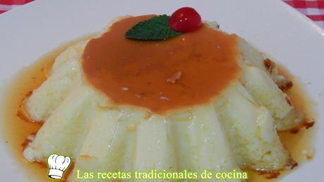 Receta fácil de flan de huevo casero