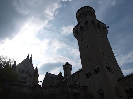 Castillo de Füssen, fotos y mapas para llegar a la tienda de entradas y autobús del castillo.