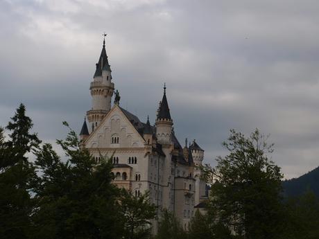 Castillo de Füssen, fotos y mapas para llegar a la tienda de entradas y autobús del castillo.