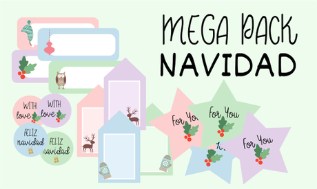 Mega Pack Imprimibles para una Navidad Perfecta Mega Pack Imprimibles para una Navidad Perfecta