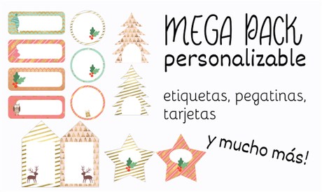 Mega Pack Imprimibles para una Navidad Perfecta Mega Pack Imprimibles para una Navidad Perfecta