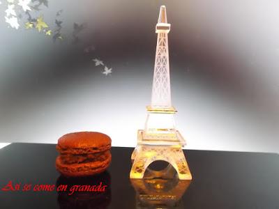 Ganache de chocolate y pistacho