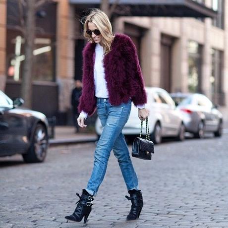 STREET STYLE INSPIRATION; HOW TO WEAR A FAUX FUR COAT.-