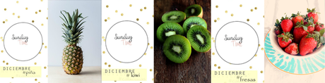 Sunday time Diciembre #recetasconkiwi