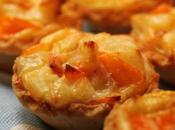 Miniquiches cangrejo... vivo directo!