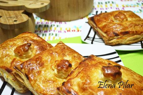 Empanada de pollo y piña