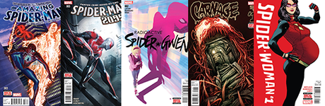 Caen las ventas en comics de Spider-Man en noviembre