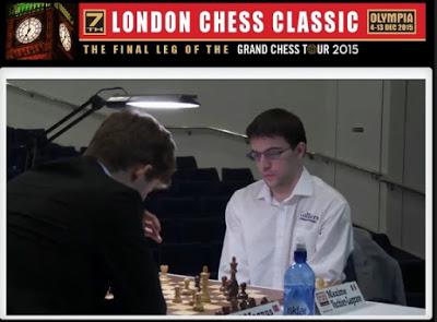 Magnus Carlsen en el “7th London Chess Classic 2015” (X)