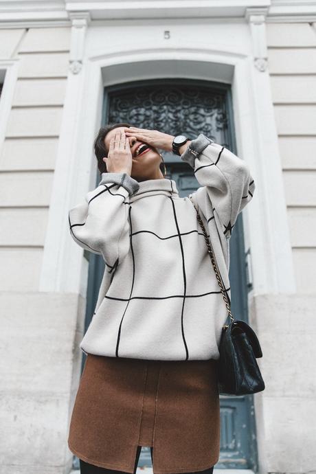 Checked_Sweater-Camel_Skirt-Chained_Booties-Chicwish-Collage_Vintage-Street_Style-Outfit-Mini_Skirt-Turtle_Neck-Hoop_Earrings-49
