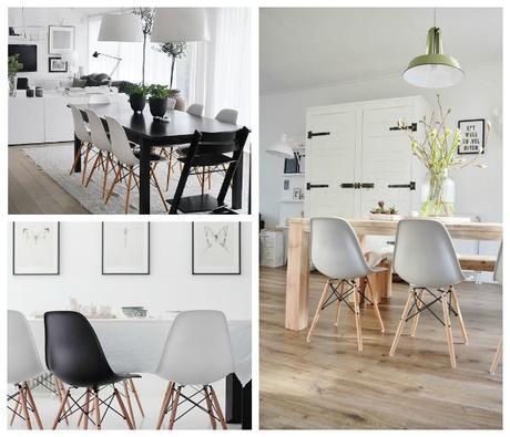 Como definir el estilo de un comedor con las sillas