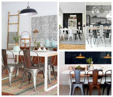 Como definir el estilo de un comedor con las sillas