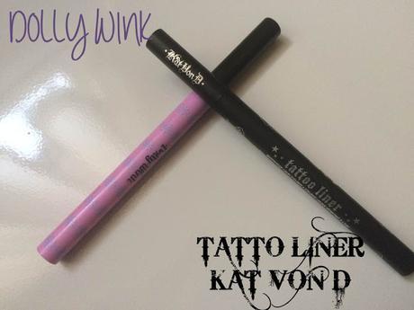 Dolly Wink Vs Tatto Liner de Kat Von D Dolly Wink Vs Tatto Liner de Kat Von D