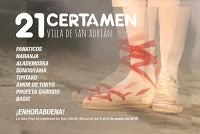 Ganadores del concurso del XXI Certamen Villa de San Adrián